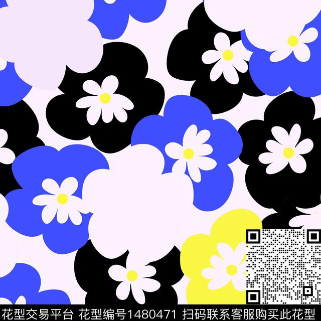 小碎花简单花卉清爽底花卉传统印花华亿平台下载（图片编号: 1480471） - 瓦栏（Walan）