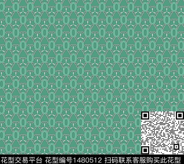 几何字母小碎花传统印花华亿平台下载（图片编号: 1480512） - 瓦栏（Walan）