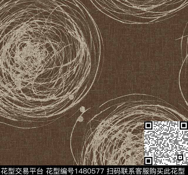 灰色花线条画墙纸传统印花华亿平台下载（图片编号: 1480577） - 瓦栏（Walan）