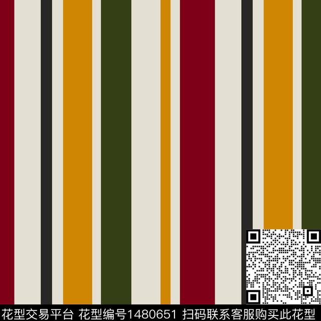 几何条纹大牌风传统印花华亿平台下载（图片编号: 1480651） - 瓦栏（Walan）