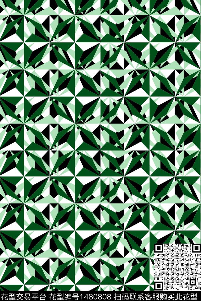 格子大牌风年轻女性传统印花华亿平台下载（图片编号: 1480808） - 瓦栏（Walan）