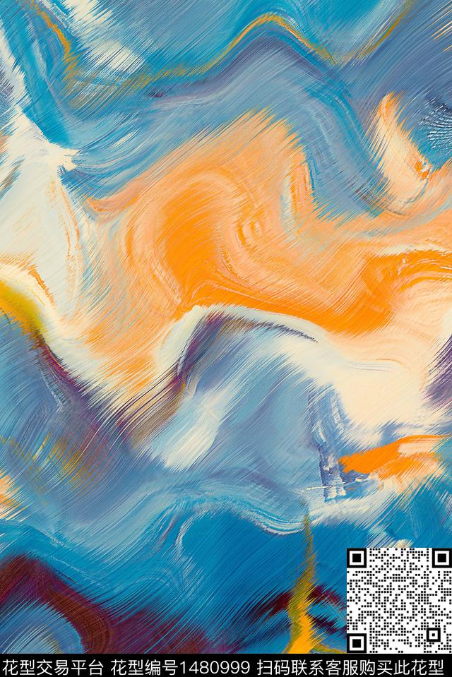 几何纹理抽象数码印花华亿平台下载（图片编号: 1480999） - 瓦栏（Walan）