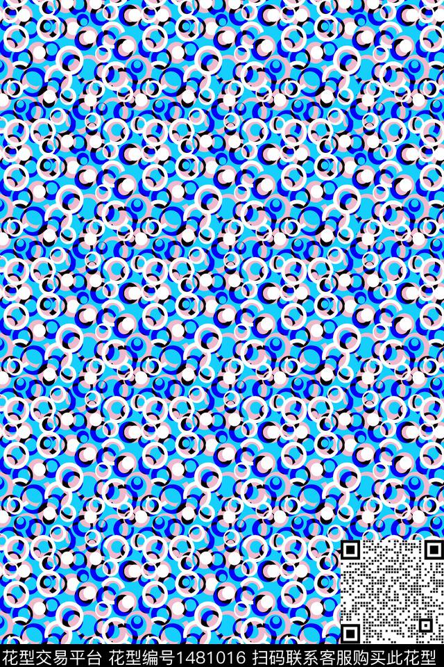 年轻女性小清新趣味传统印花华亿平台下载（图片编号: 1481016） - 瓦栏（Walan）