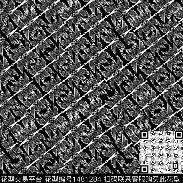 民族风手绘卡通传统印花华亿平台下载（图片编号: 1481284） - 瓦栏（Walan）