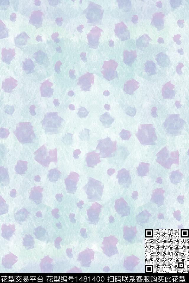 肌理日本大牌风数码印花华亿平台下载（图片编号: 1481400） - 瓦栏（Walan）