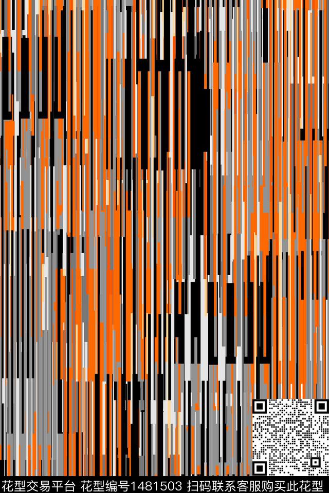 抽象男装户外家居服传统印花华亿平台下载（图片编号: 1481503） - 瓦栏（Walan）