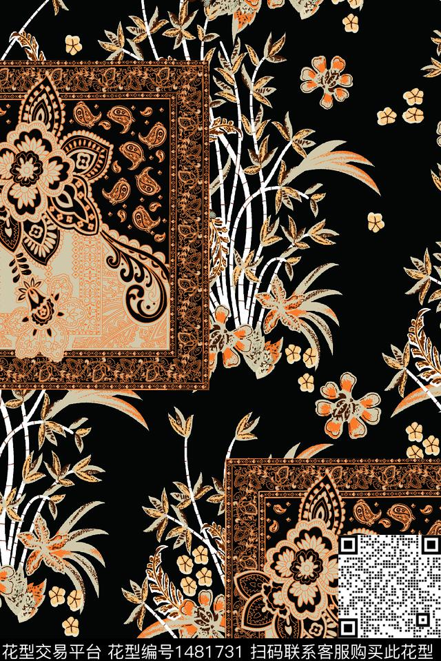 时尚数码华亿平台文艺数码印花华亿平台下载（图片编号: 1481731） - 瓦栏（Walan）