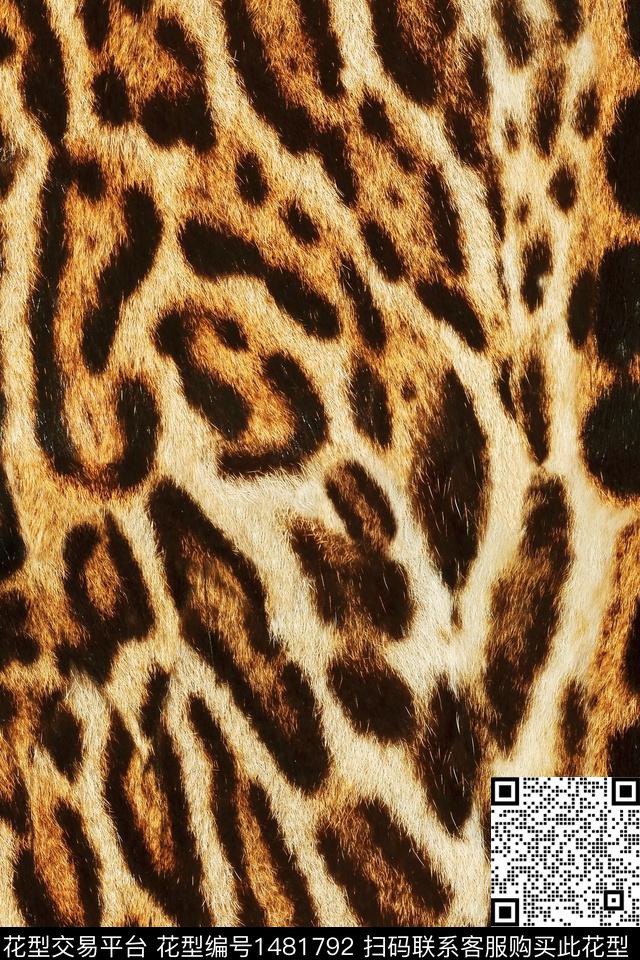 肌理动物纹配饰数码印花华亿平台下载（图片编号: 1481792） - 瓦栏（Walan）