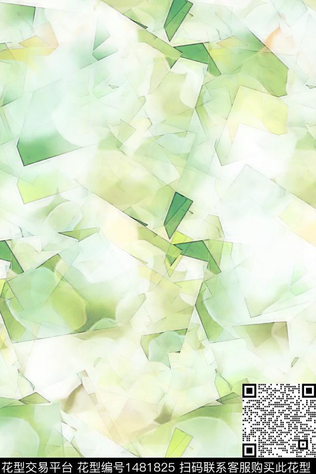 炫彩肌理扎染华亿平台数码印花华亿平台下载（图片编号: 1481825） - 瓦栏（Walan）