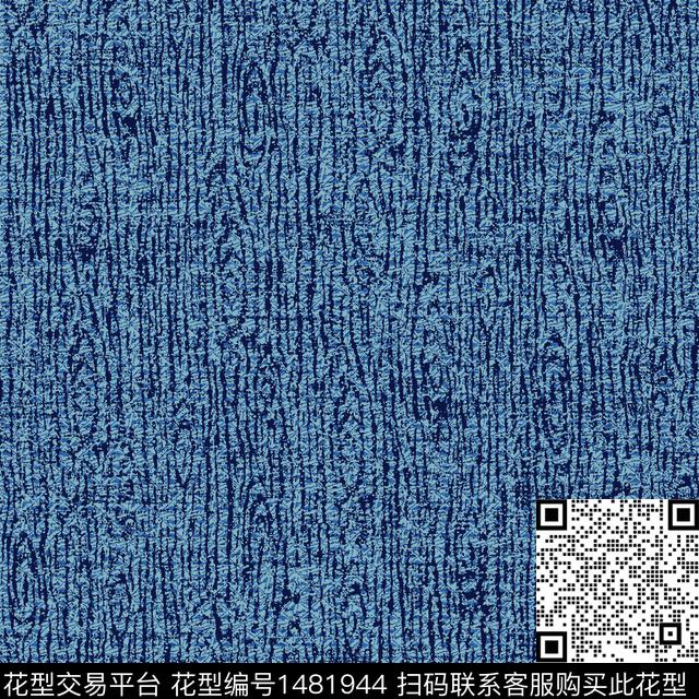 肌理几何花卉黑白华亿平台传统印花华亿平台下载（图片编号: 1481944） - 瓦栏（Walan）