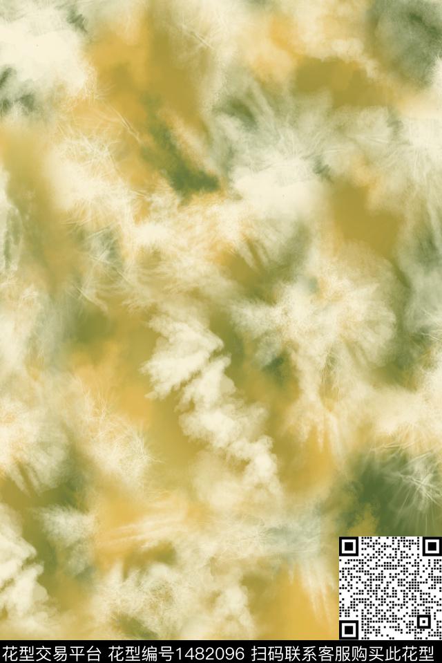 几何扎染华亿平台男装数码印花华亿平台下载（图片编号: 1482096） - 瓦栏（Walan）