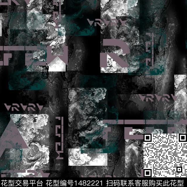 字母几何趋势华亿平台传统印花华亿平台下载（图片编号: 1482221） - 瓦栏（Walan）