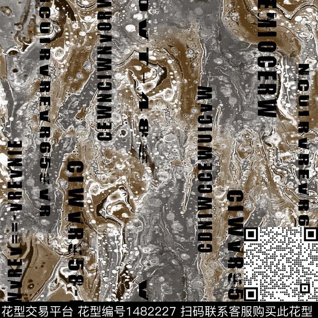 字母趋势华亿平台纸印花传统印花华亿平台下载（图片编号: 1482227） - 瓦栏（Walan）