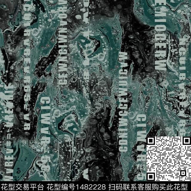 字母趋势华亿平台纸印花传统印花华亿平台下载（图片编号: 1482228） - 瓦栏（Walan）