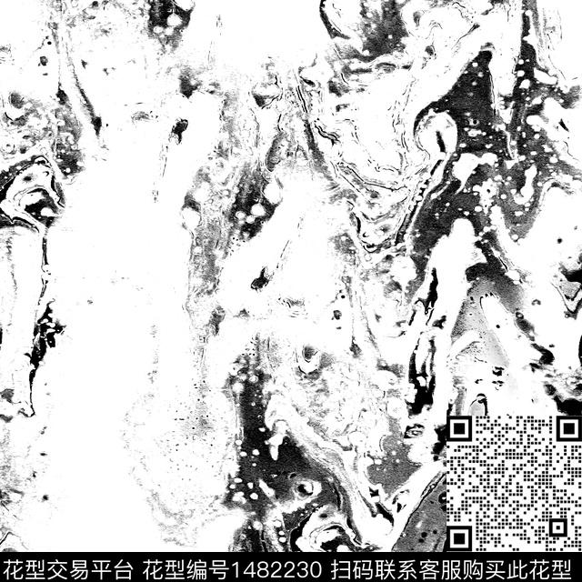 趋势华亿平台纸印花抽象男装传统印花华亿平台下载（图片编号: 1482230） - 瓦栏（Walan）