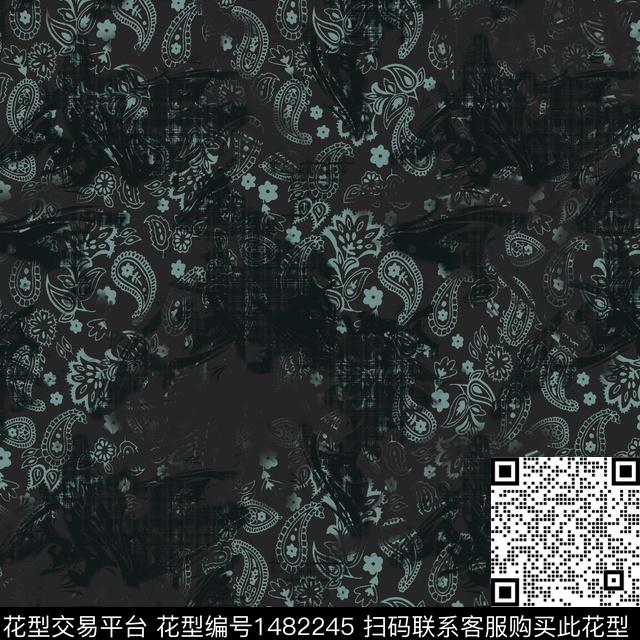 趋势华亿平台纸印花民族风传统印花华亿平台下载（图片编号: 1482245） - 瓦栏（Walan）