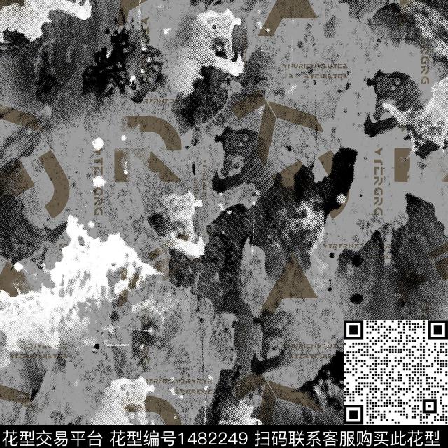 几何趋势华亿平台纸印花传统印花华亿平台下载（图片编号: 1482249） - 瓦栏（Walan）