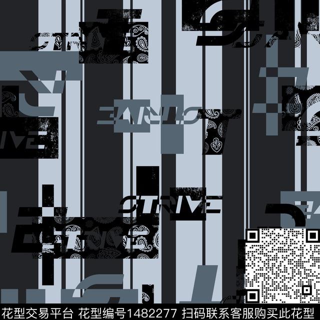 几何字母趋势华亿平台传统印花华亿平台下载（图片编号: 1482277） - 瓦栏（Walan）