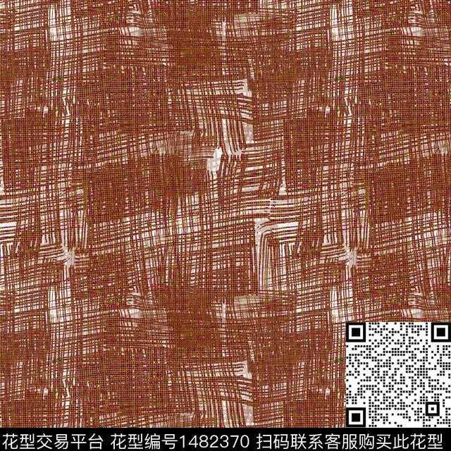 肌理笔触大牌风数码印花华亿平台下载（图片编号: 1482370） - 瓦栏（Walan）