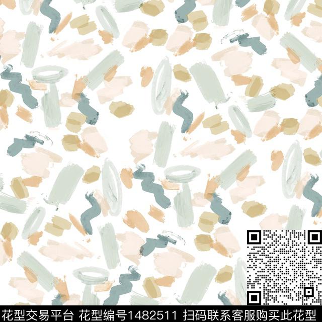 彩底花卉豹纹年轻女性数码印花华亿平台下载（图片编号: 1482511） - 瓦栏（Walan）