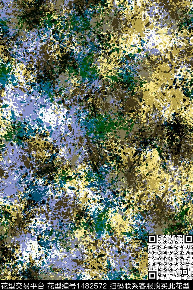 抽象男装户外家居服传统印花华亿平台下载（图片编号: 1482572） - 瓦栏（Walan）