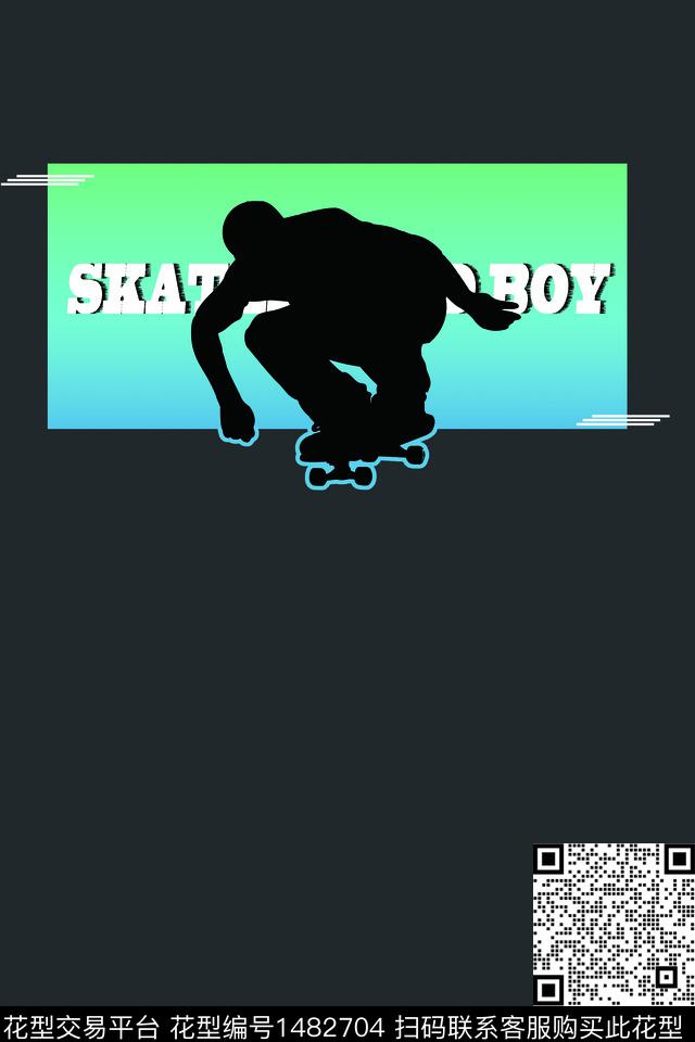 字母男装休闲数码印花华亿平台下载（图片编号: 1482704） - 瓦栏（Walan）