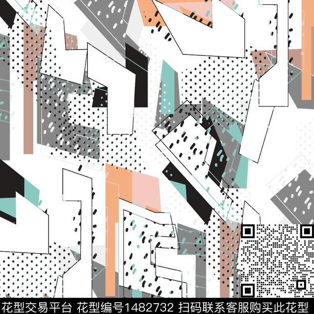 年轻女性趣味波点传统印花华亿平台下载（图片编号: 1482732） - 瓦栏（Walan）