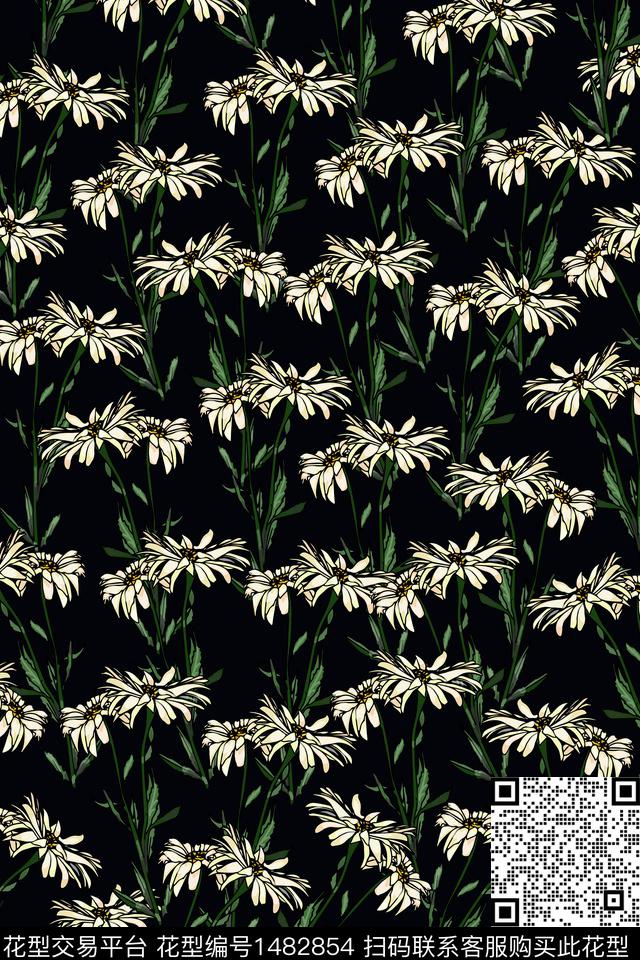 女装大牌风小碎花数码印花华亿平台下载（图片编号: 1482854） - 瓦栏（Walan）