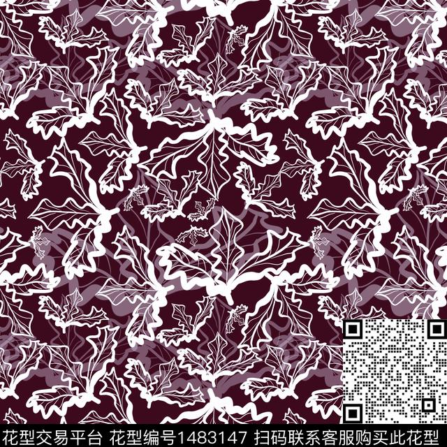 花卉手绘小碎花传统印花华亿平台下载（图片编号: 1483147） - 瓦栏（Walan）