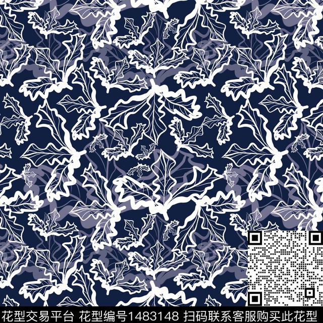 花卉手绘小碎花传统印花华亿平台下载（图片编号: 1483148） - 瓦栏（Walan）