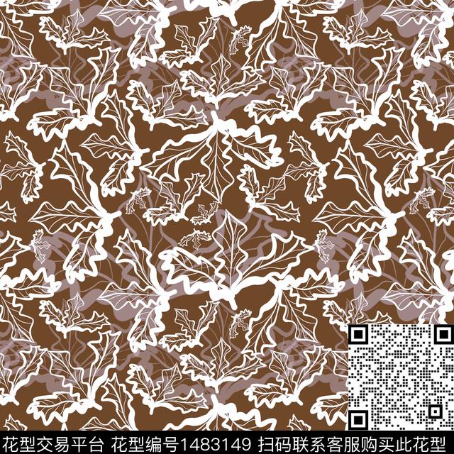 花卉手绘小碎花传统印花华亿平台下载（图片编号: 1483149） - 瓦栏（Walan）