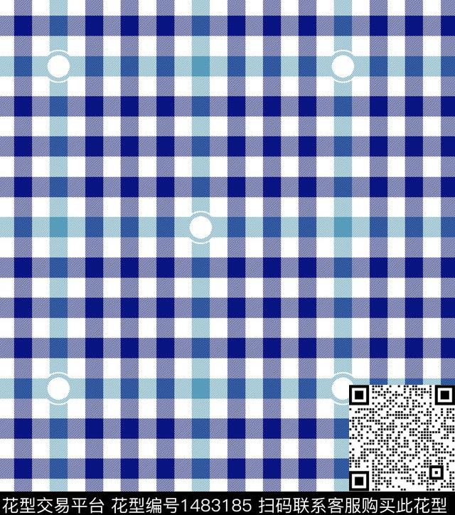 格子几何大牌风传统印花华亿平台下载（图片编号: 1483185） - 瓦栏（Walan）