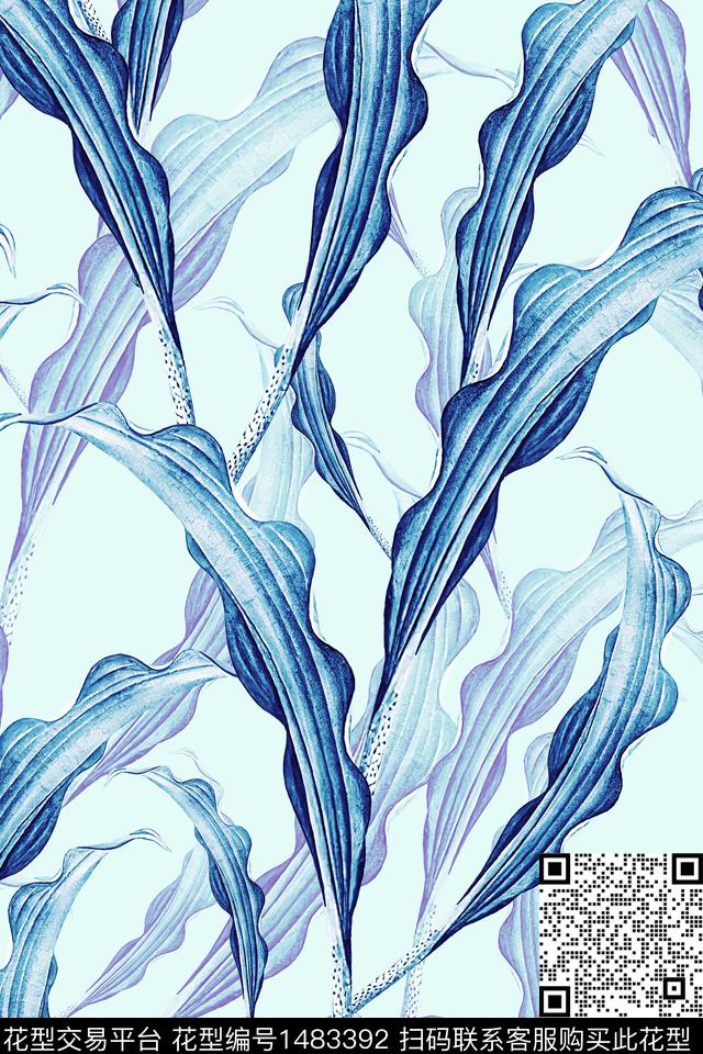 水彩肌理大牌风数码印花华亿平台下载（图片编号: 1483392） - 瓦栏（Walan）