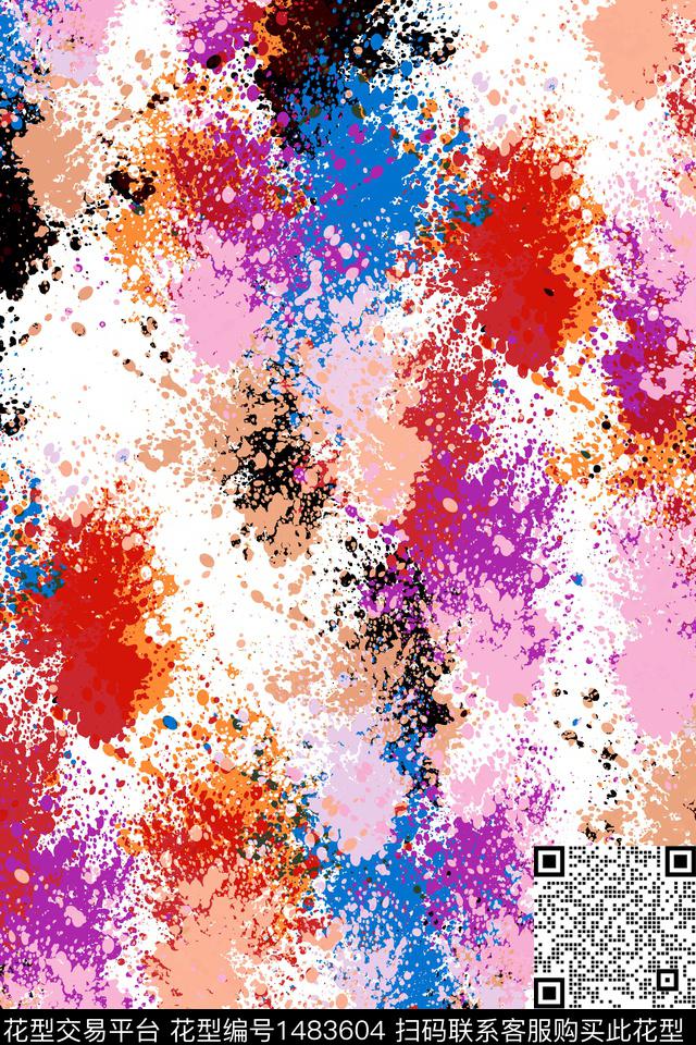 抽象男装户外家居服传统印花华亿平台下载（图片编号: 1483604） - 瓦栏（Walan）