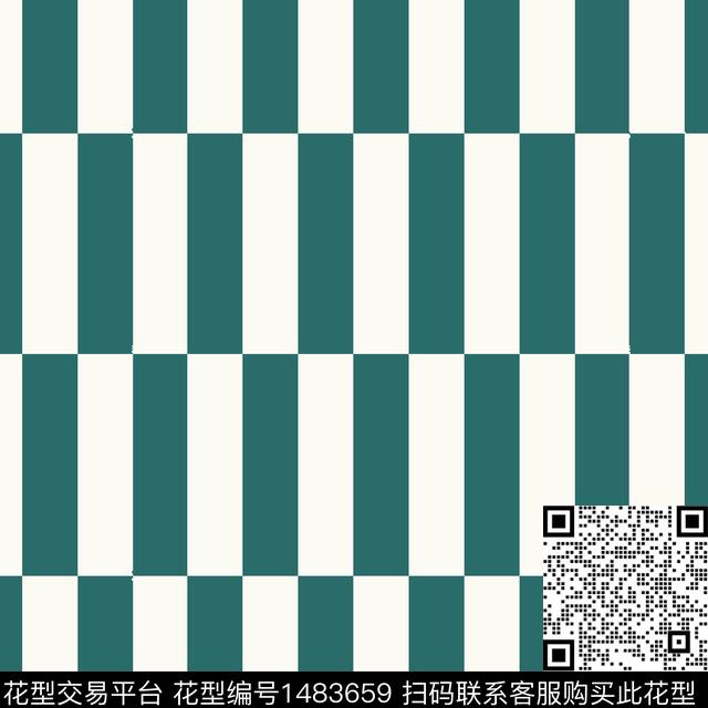 几何格子大牌风传统印花华亿平台下载（图片编号: 1483659） - 瓦栏（Walan）