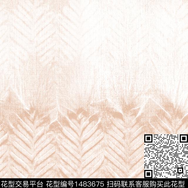 渐变水彩扎染华亿平台传统印花华亿平台下载（图片编号: 1483675） - 瓦栏（Walan）