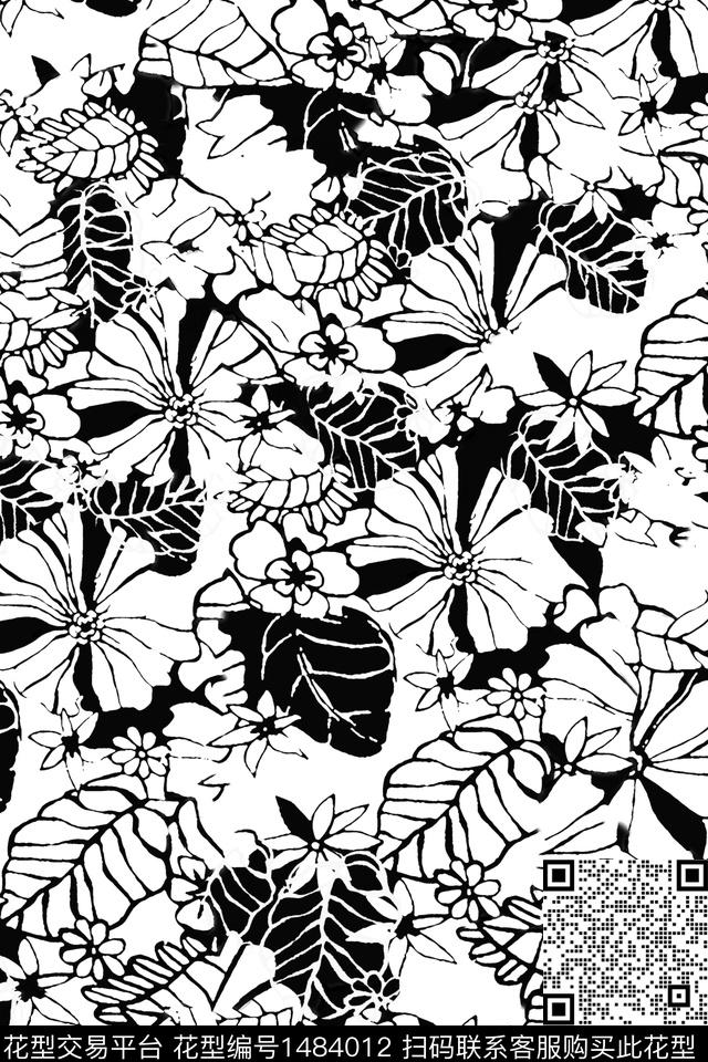 中老年简约小碎花传统印花华亿平台下载（图片编号: 1484012） - 瓦栏（Walan）