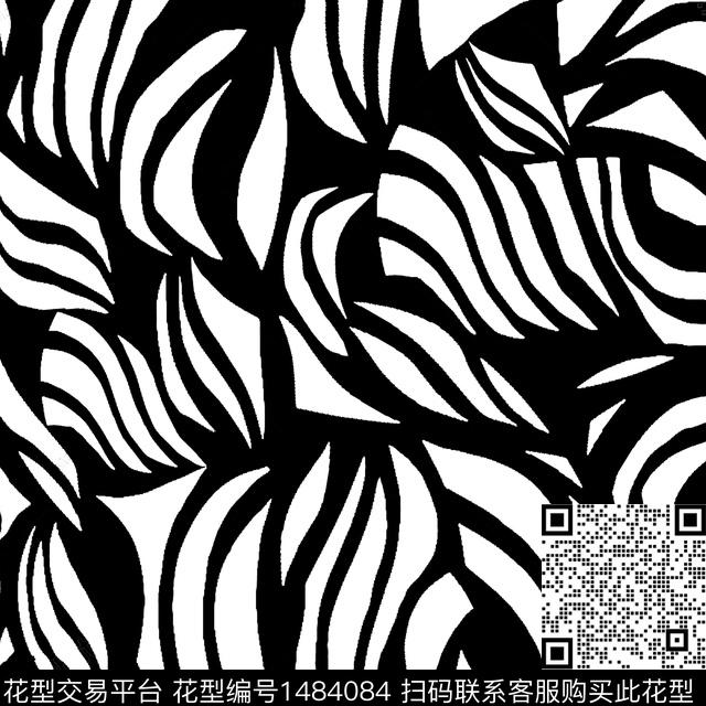 线条几何男装传统印花华亿平台下载（图片编号: 1484084） - 瓦栏（Walan）