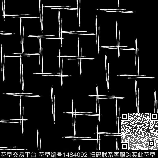 线条几何男装传统印花华亿平台下载（图片编号: 1484092） - 瓦栏（Walan）