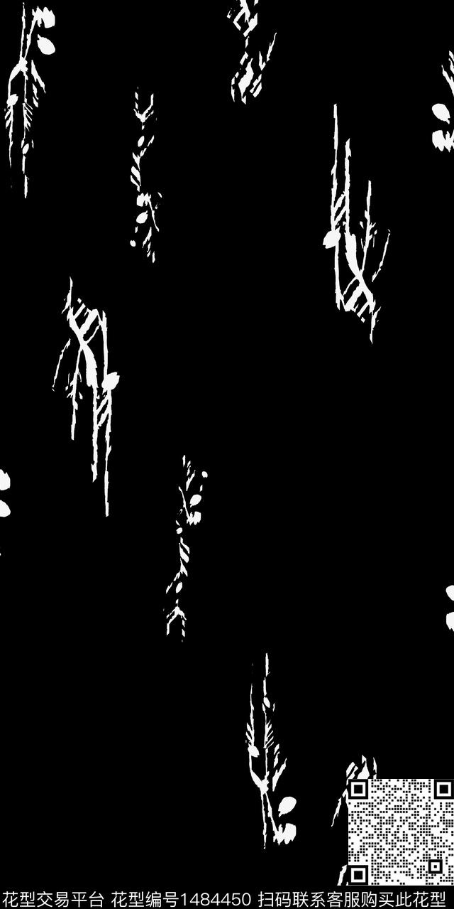 线条男装休闲数码印花华亿平台下载（图片编号: 1484450） - 瓦栏（Walan）