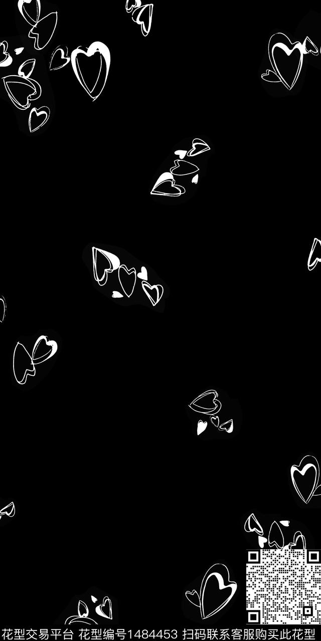 线条男装休闲数码印花华亿平台下载（图片编号: 1484453） - 瓦栏（Walan）