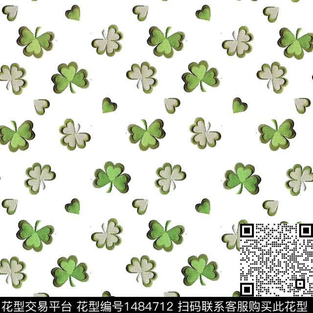 彩底花卉春夏华亿平台小清新数码印花华亿平台下载（图片编号: 1484712） - 瓦栏（Walan）