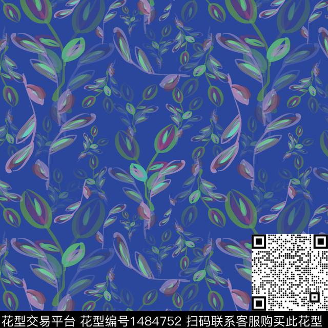 花卉手绘小碎花数码印花华亿平台下载（图片编号: 1484752） - 瓦栏（Walan）