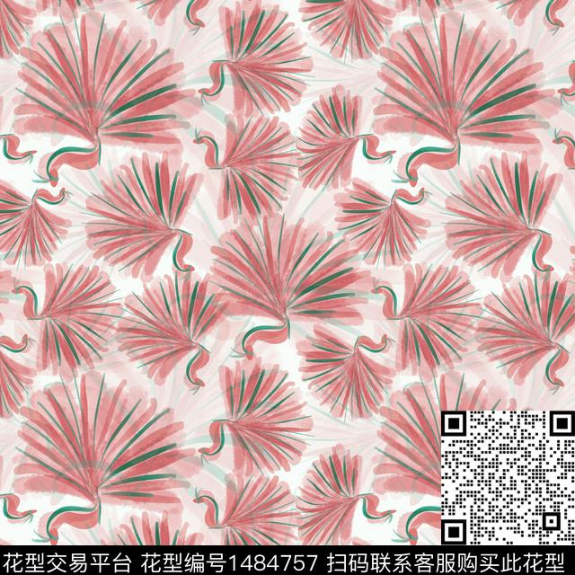 花卉手绘小碎花数码印花华亿平台下载（图片编号: 1484757） - 瓦栏（Walan）