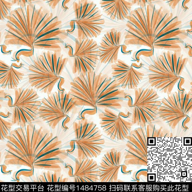 花卉手绘小碎花数码印花华亿平台下载（图片编号: 1484758） - 瓦栏（Walan）