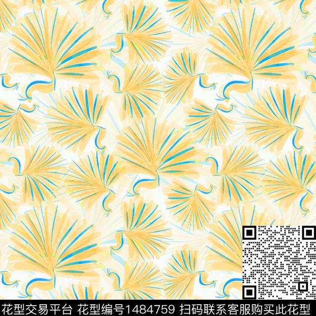 花卉手绘小碎花数码印花华亿平台下载（图片编号: 1484759） - 瓦栏（Walan）