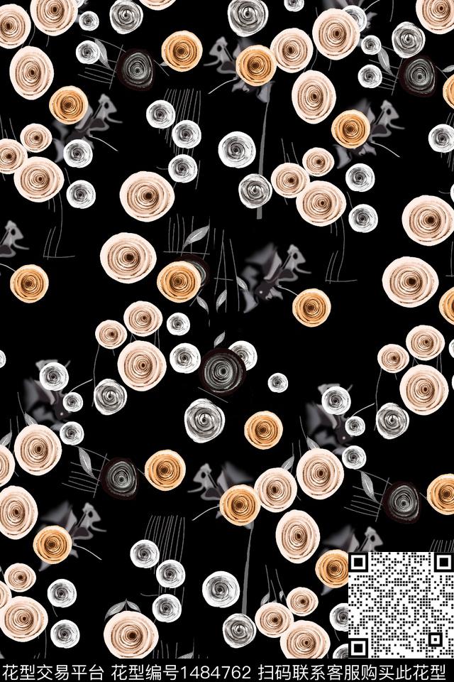 花卉家纺小碎花数码印花华亿平台下载（图片编号: 1484762） - 瓦栏（Walan）