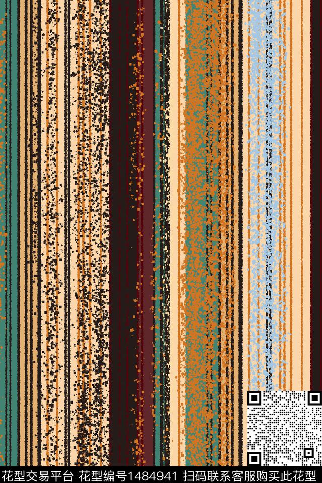 裤子纹理条纹数码印花华亿平台下载（图片编号: 1484941） - 瓦栏（Walan）