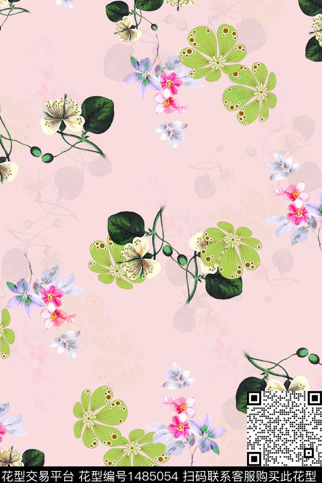 香云纱旗袍中国风数码印花华亿平台下载（图片编号: 1485054） - 瓦栏（Walan）