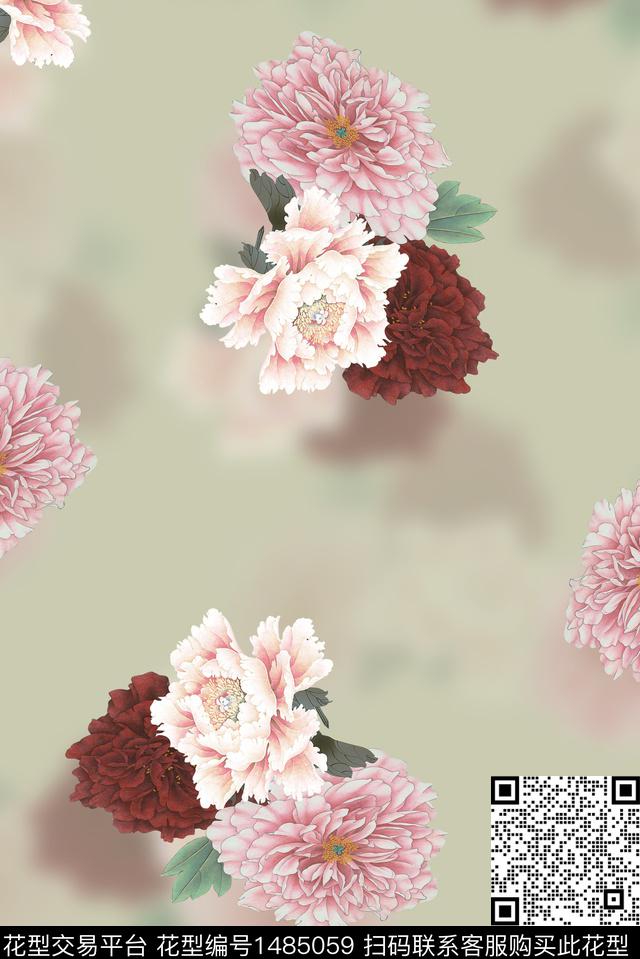 连衣裙趋势华亿平台春夏华亿平台数码印花华亿平台下载（图片编号: 1485059） - 瓦栏（Walan）